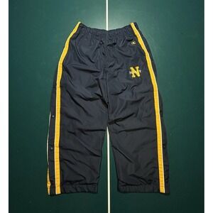 Champion Navy‎ Midshipmen Track Pants Mens Medium Basketball Tear Away Warm Up